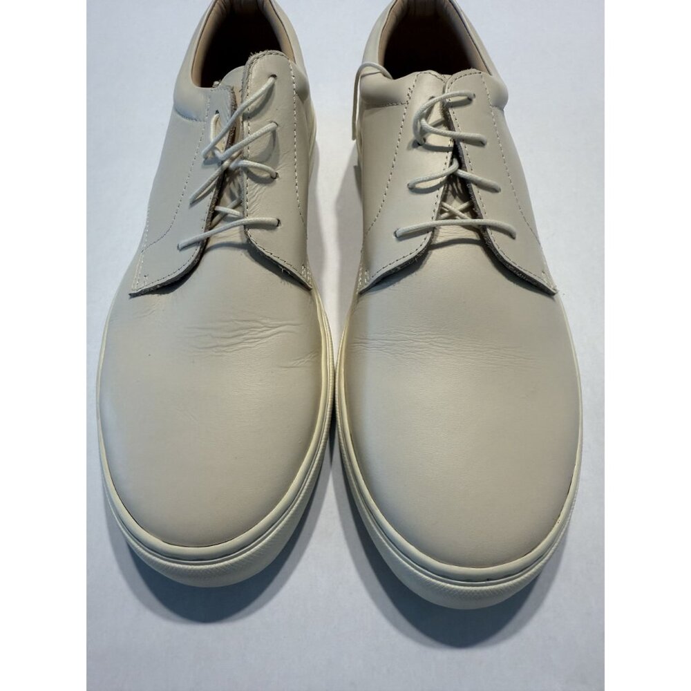 NIB Huckberry Nisolo Diego Low Top Sneaker Bone Mens Size 11.5 - Picture 4 of 9